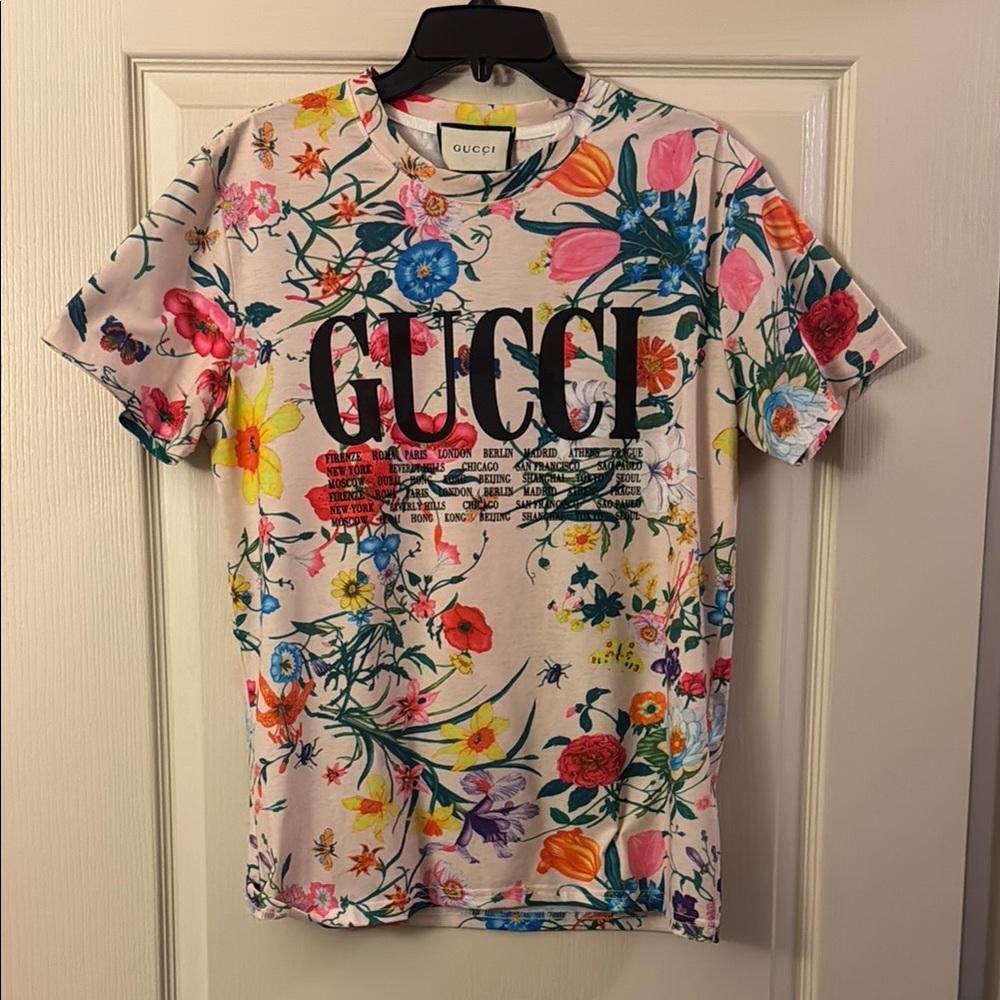 Gucci Floral Tee Shirt
